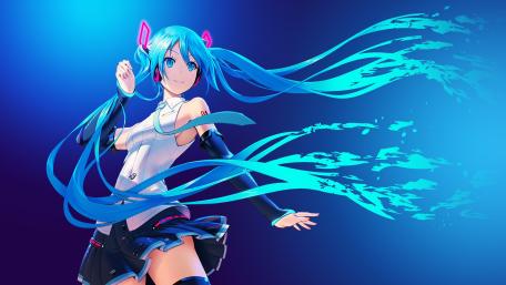 Hatsune Miku Radiant Energy in 4K wallpaper
