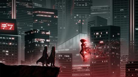 City of Shadows and Light wallpaper
