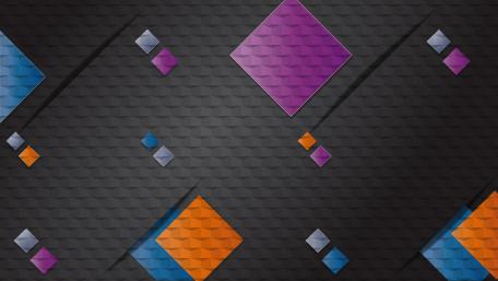 Geometric Precision in Vibrant Colors wallpaper