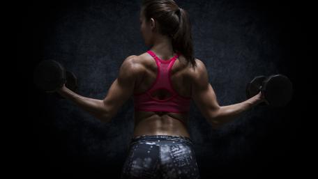 Strength in Motion: Empowering Fitness Visuals wallpaper