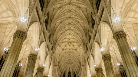Gothic Grandeur of St Patrick's Cathedral wallpaper