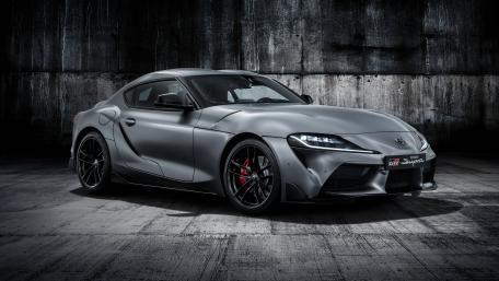 Toyota GR Supra in Stealth Mode wallpaper