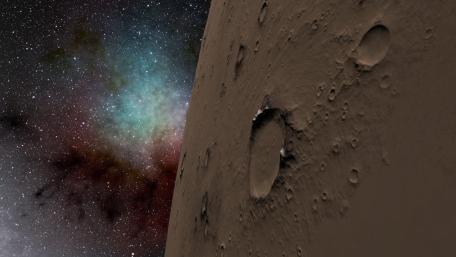 Celestial Surface and Cosmic Wonders wallpaper