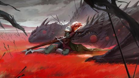Sorrow of the Dragonslayer wallpaper