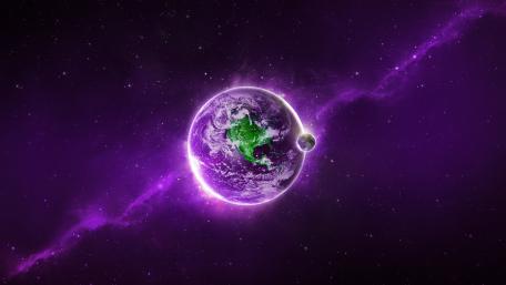 Ethereal Cosmic Harmony wallpaper