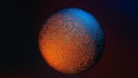 Ethereal Spherical Elegance in 5K wallpaper