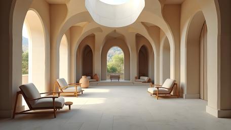 Elegant Minimalist Living Room Design wallpaper