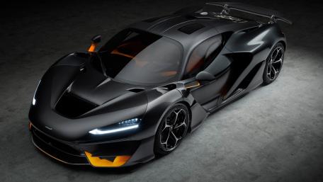 Black McLaren W1 in Stunning 4K Detail wallpaper