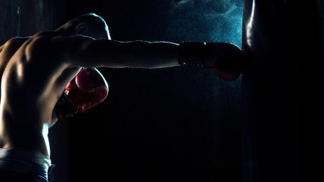 Boxing Focus in the Gym wallpaper