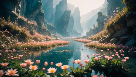 Magical Fantasy Landscape wallpaper