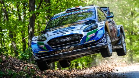 Ford Fiesta RS WRC in Action wallpaper