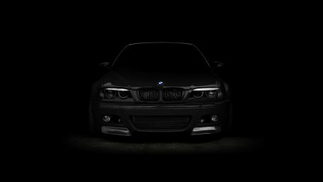 BMW E46 M3 in the Shadows wallpaper