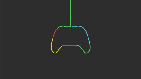 Controller Outline Minimalism wallpaper