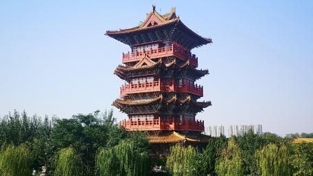 Qing Ming Shang He Yuan Park wallpaper