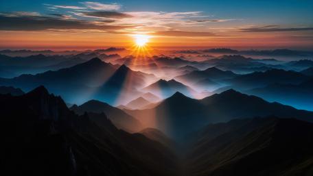 Mountain range wallpaper