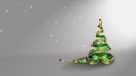 Magical Christmas Tree Whirlwind wallpaper