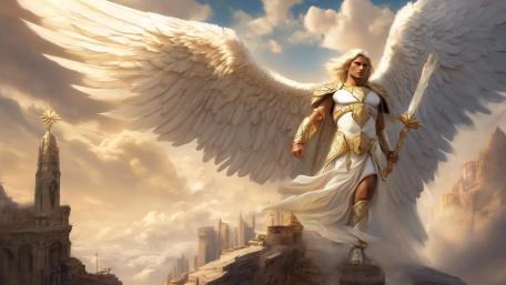 Majestic Guardian of the Skies wallpaper