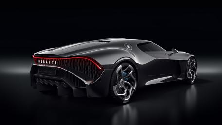 Bugatti La Voiture Noire Elegance in Motion wallpaper