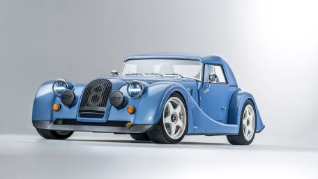 Timeless Elegance A Blue Morgan Masterpiece wallpaper