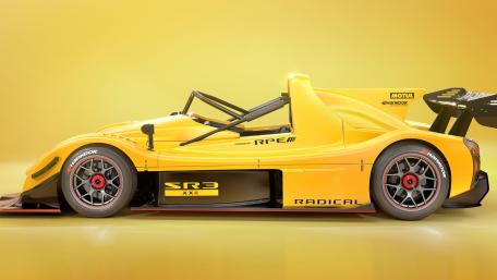 Radical SR8 in Vibrant Yellow Glory wallpaper