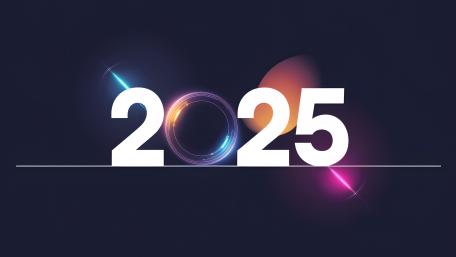 2025 New Year Celebration in 4K wallpaper