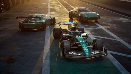 High-Speed Thrills on the Track wallpaper