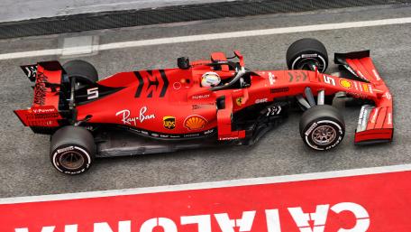 Ferrari Racing Precision in 4K wallpaper