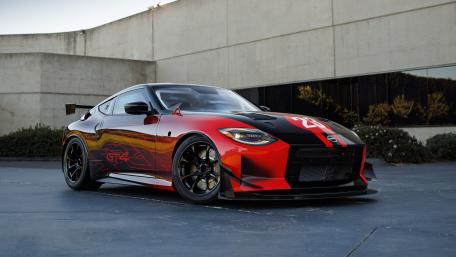 Nissan Z GT4 Dynamic Performance Wallpaper wallpaper