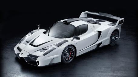 Ferrari Enzo Gemballa MIG U1 in White Splendor wallpaper