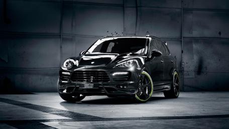 Sleek Elegance of the Porsche Cayenne SUV wallpaper