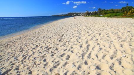 Sandy Serenity by the Sea Shore wallpaper