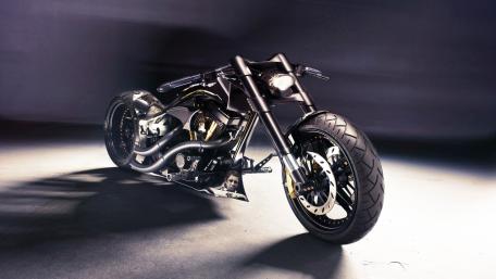 Chopper Elegance in Motion wallpaper