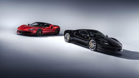 Ferrari 296 GTB Supercar Elegance in 8K wallpaper