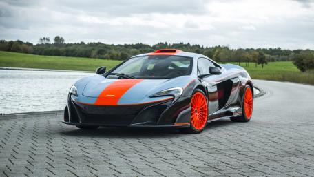Sleek McLaren 675LT Wallpaper for Auto Enthusiasts wallpaper