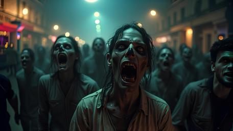 Screams of the Undead: A Haunting Night wallpaper