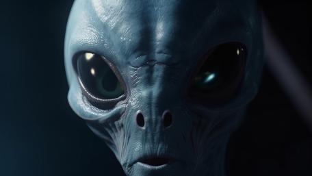 Alien Gaze: Mysteries from Beyond the Stars wallpaper