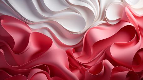 Flowing Silk in Pink Hues wallpaper