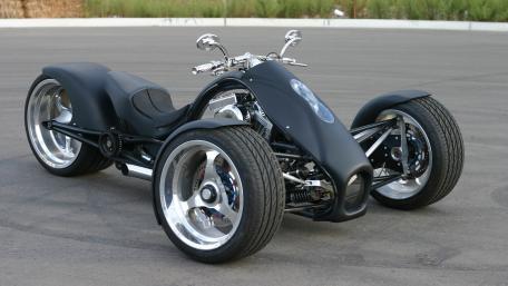 Futuristic Tricycle Wonderland wallpaper