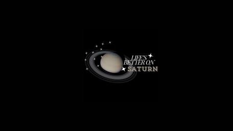 Saturn's Inspiration Whispered Through the Cosmos wallpaper