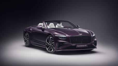 Bentley Continental GT Convertible in Stunning 8K Detail wallpaper