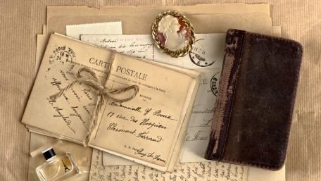 Vintage Letters and Antique Aesthetic Inspiration wallpaper