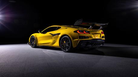 Sleek Yellow Chevrolet Corvette ZR1 Wallpaper wallpaper