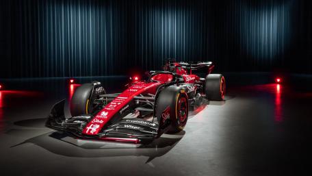 Alfa Romeo Formula One Car in Stunning Detail wallpaper