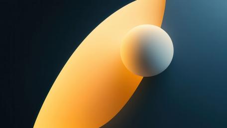 Celestial Harmony: A Dance of Light and Shadow wallpaper
