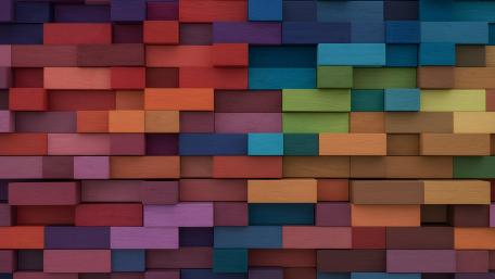 Colorful Mosaic: The Art of Play wallpaper
