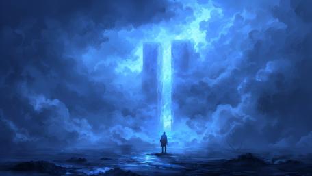 Ethereal Gate to the Unknown wallpaper