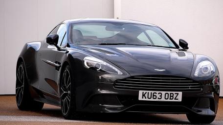 Aston Martin Vanquish Elegance in Motion wallpaper