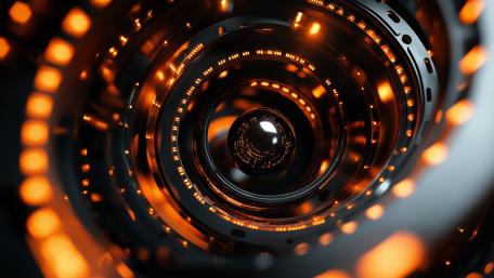 Spiral Vortex: AI-Generated Abstract Vision wallpaper