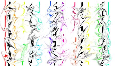 Vibrant Swirls of Colorful Abstract Art wallpaper