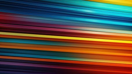 Vivid Stripes Harmony: A 5K Abstract Delight wallpaper